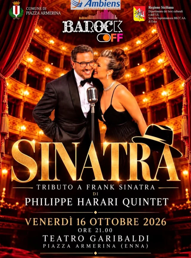 The municipality of our city in Sicily asked us to do an "arrivaderci" concert in the Teatro Garibaldi before we head back to Florida for the winter. So many fun people will be in the audience and fantastic musicians by my side and Bobbi forcing everyone to have an funnest time. It doesn't get better. Grazie tutti. This amazing summer in Sicily started off with an unexpected appearance on Live TV and is finishing in the same beautiful Teatro Garibaldi with Sicily's favorite music. Grazie Piazza Armerina, Ettore Messina, Georgia LoFaro, Nino Minacapilli, Danila Mancuso and many others, for all the love you give us.